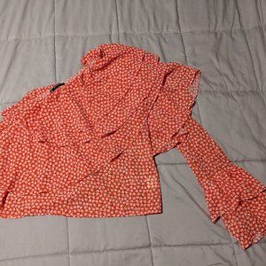 Floral Off The Shoulder Blouse